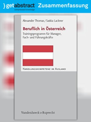 cover image of Beruflich in Österreich (Zusammenfassung)
